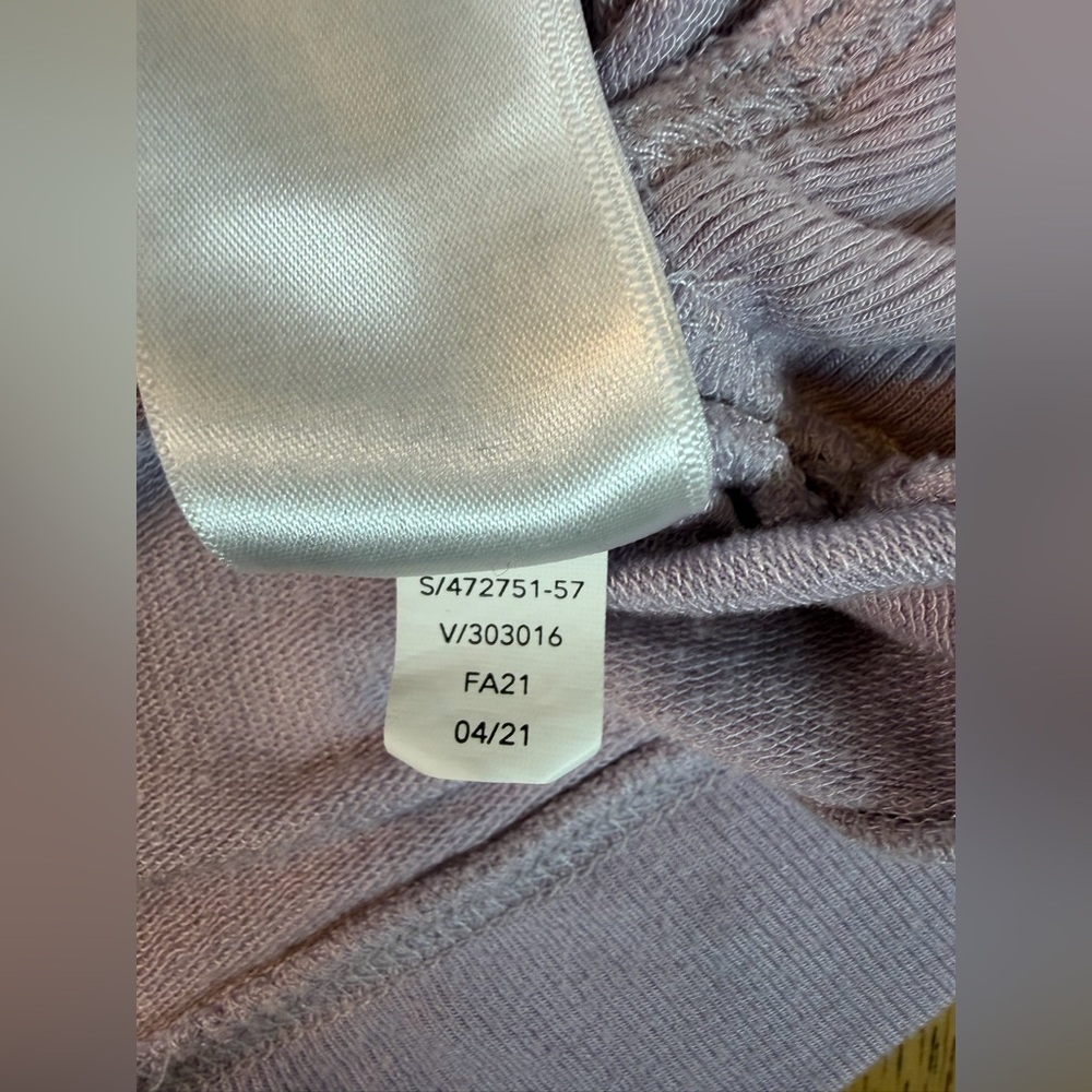 Athleta Women’s Lavender Sweatshirt Top Size XL Casual, Athleisure - Picture 5 of 7